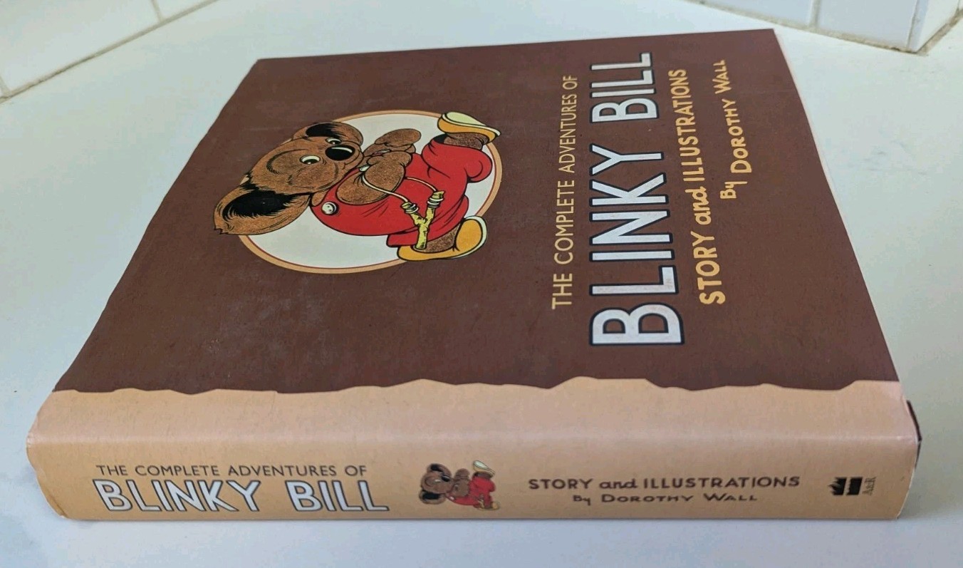 1990 Complete Adventures Blinky Bill Story & Illustrations HC Dorothy Wall