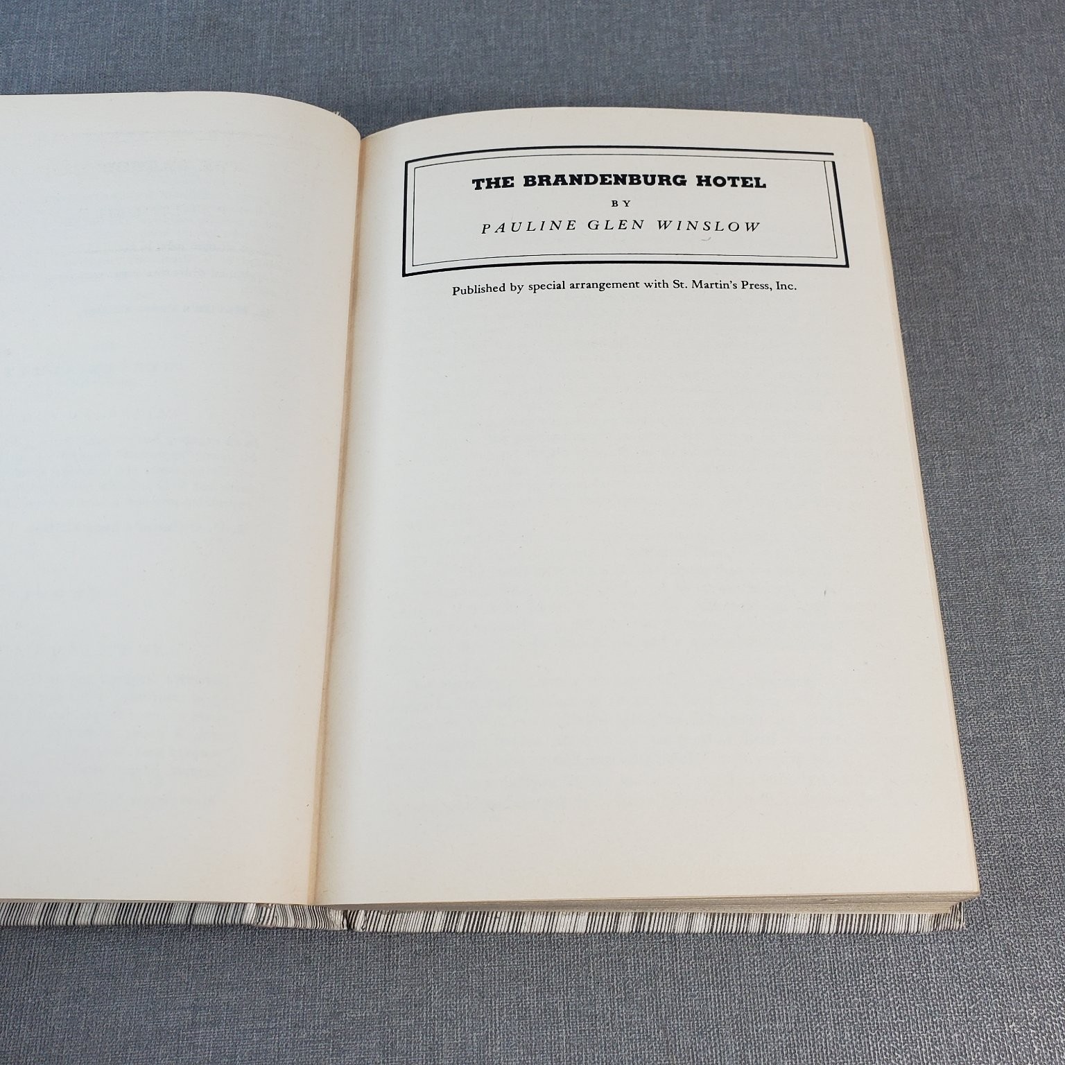 Detective Book Club 1976 Omnibus: Brandenburg Hotel, Gentle Albatross