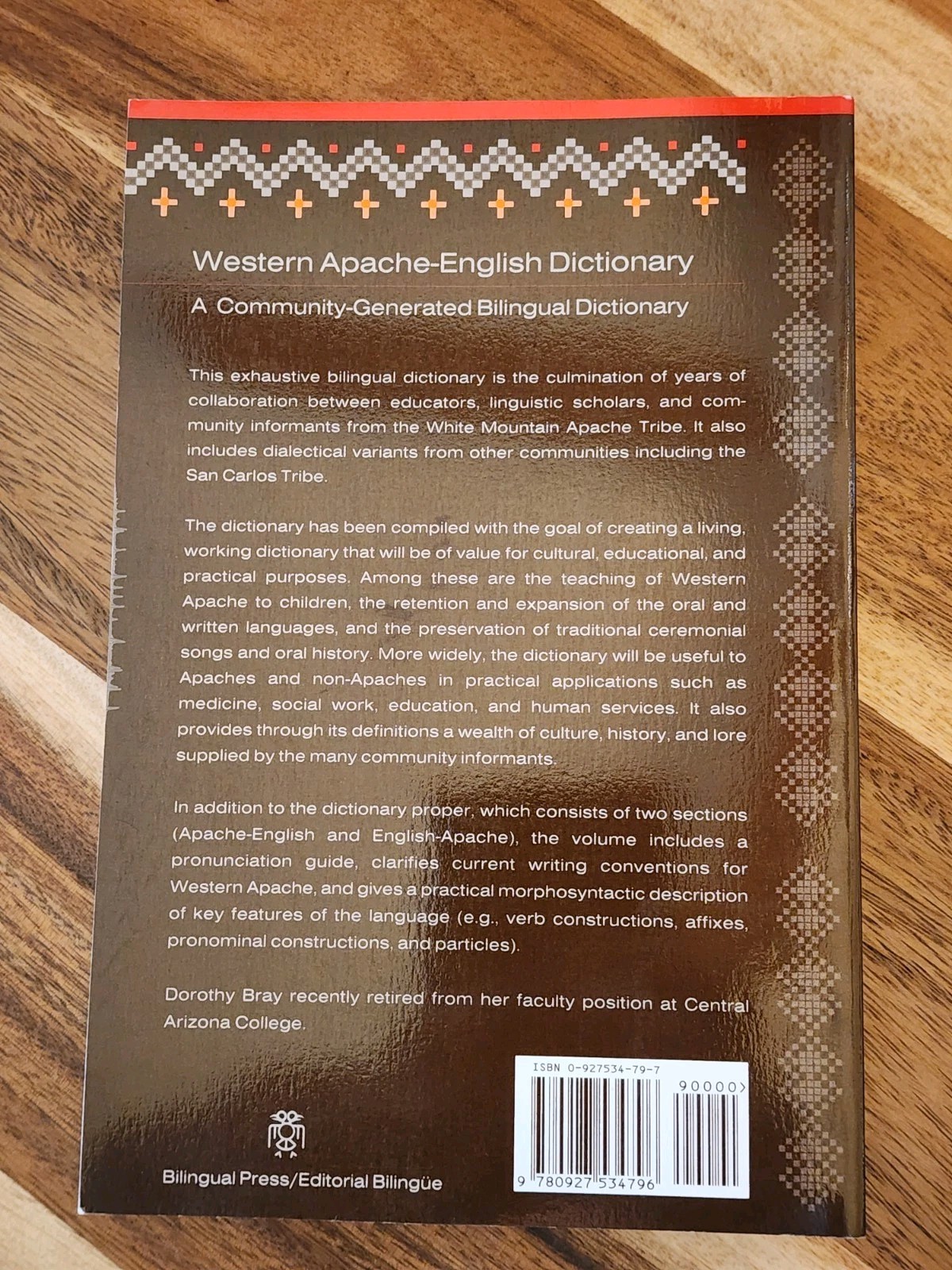 Western Apache-English Dictionary – Bray – Bilingual Native American Language