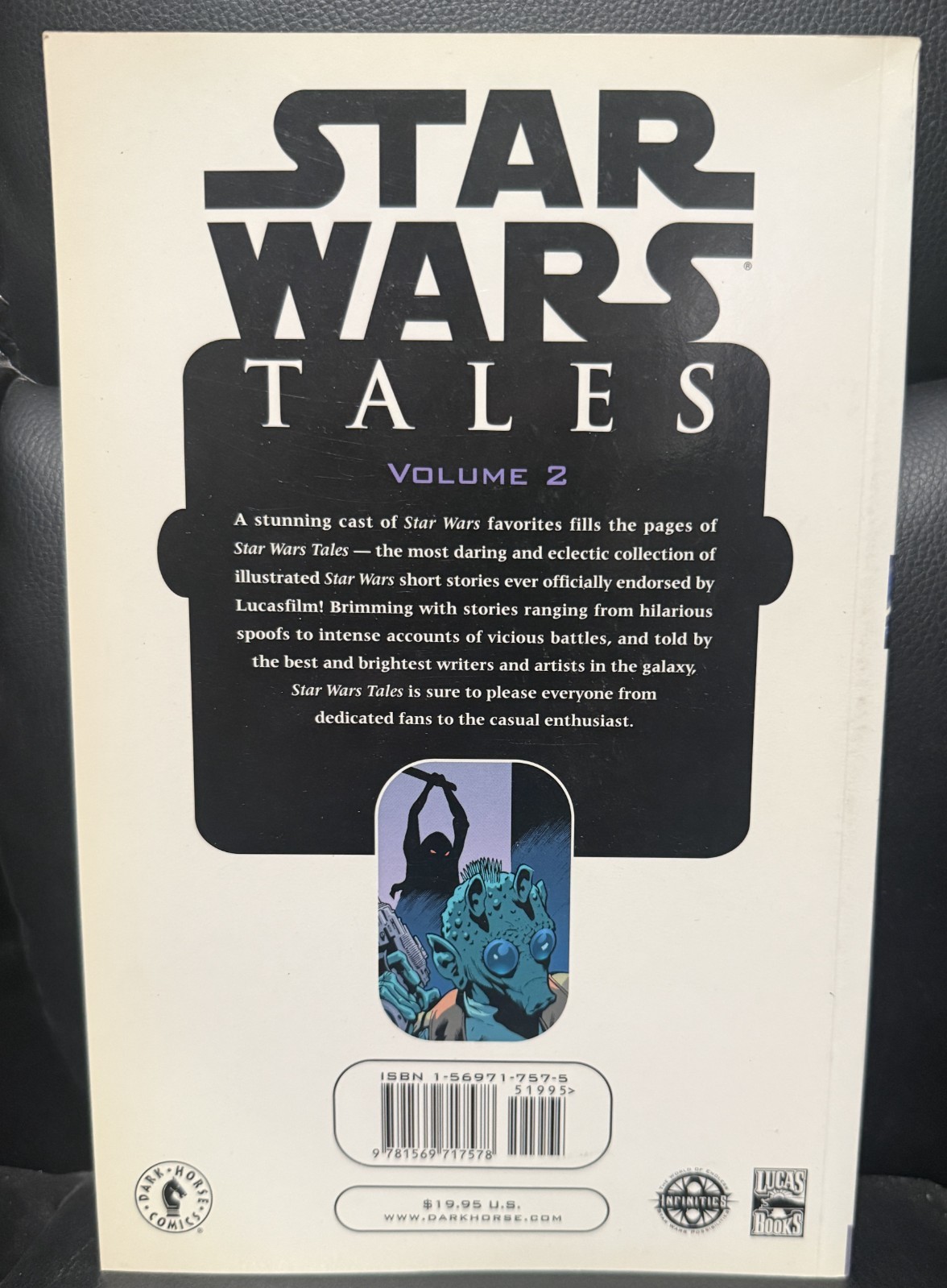 Star Wars Tales – Volume 2 (Trade Paperback) Dark Horse Comics Graphic Novel