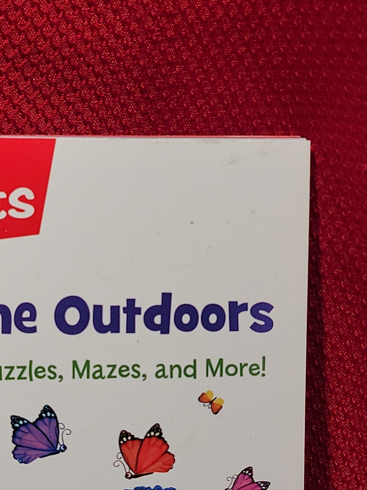 EXPLORE THE OUTDOORS Highlights Chic-Fil-A puzzle maze activity promo Book 2019