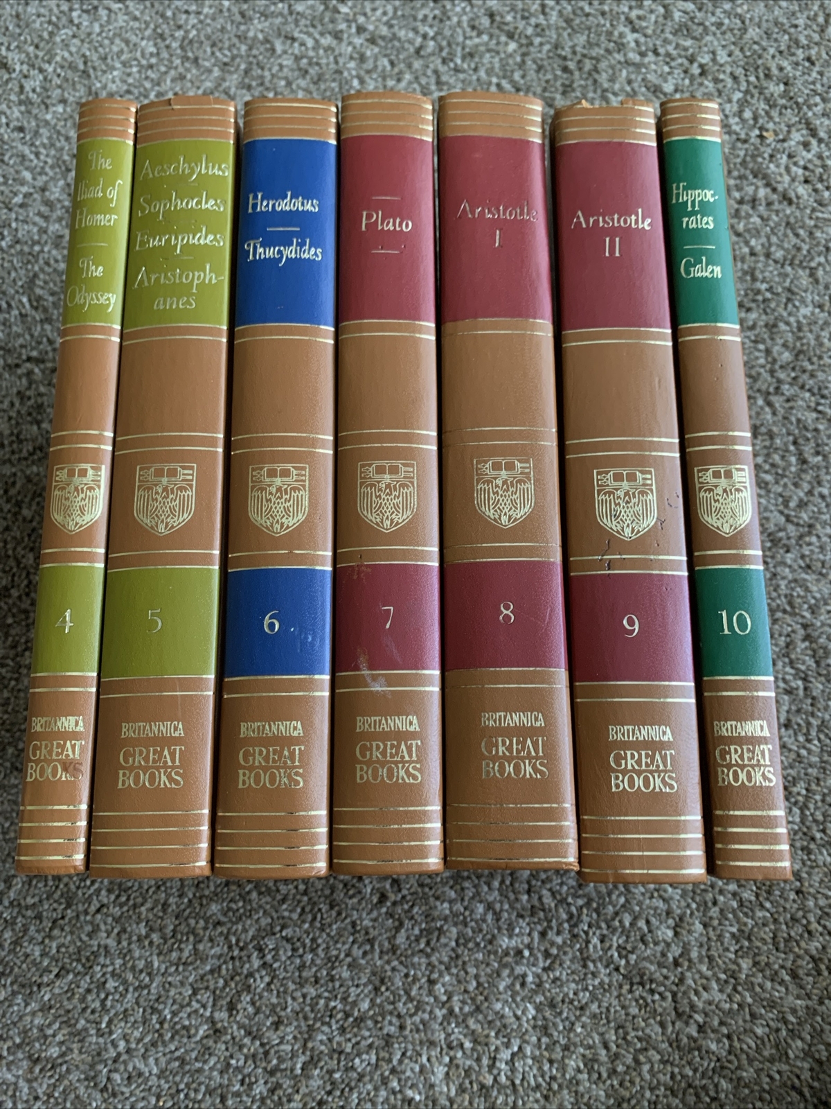 Great Books of the Western World – 1952 Britannica SOLD INDIVIDUALLY