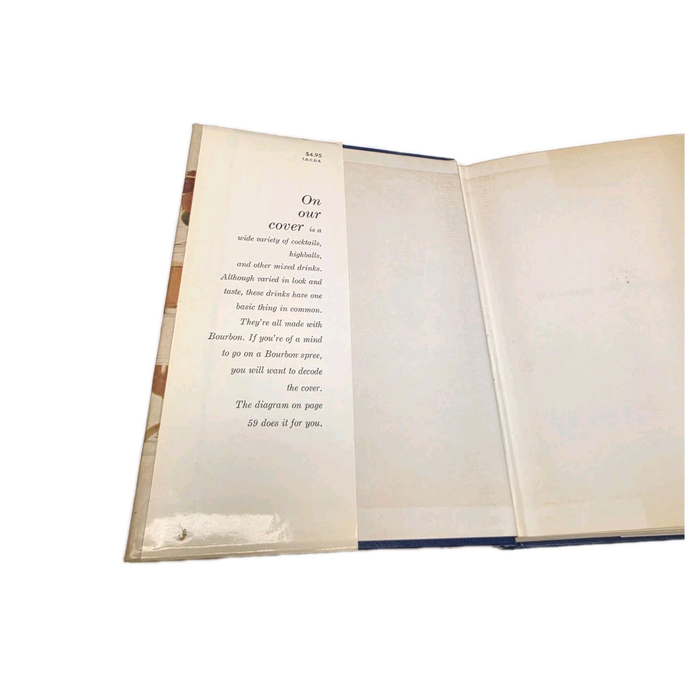 1961 The Diners’ Club Drink Book By Matty Simmons 1st Ed / 2nd Printing – Nice!