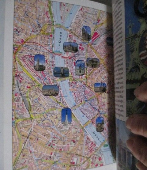 Budapest Hungary Paperback Book 64 Pages 9.25 X 6.5 inches