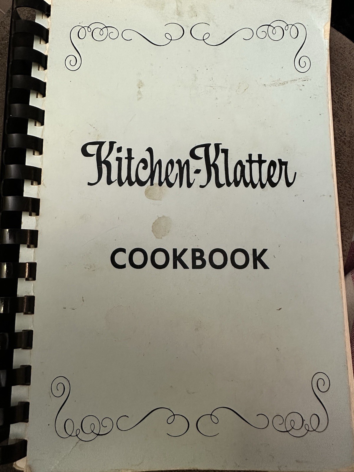 Vintage 1976 Kitchen Klatter Cookbook