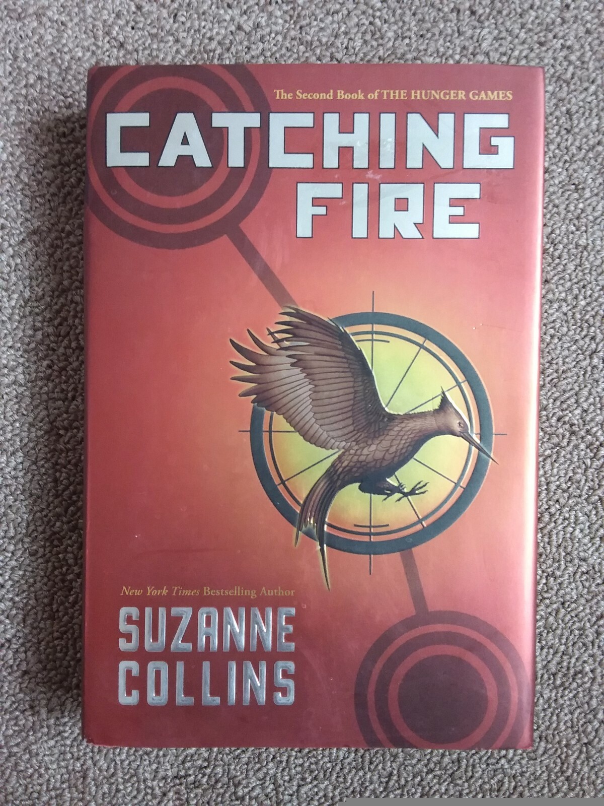 Catching Fire by Suzanne Collins First Edition HC/ DJ 2009.Hunger Games 2nd book