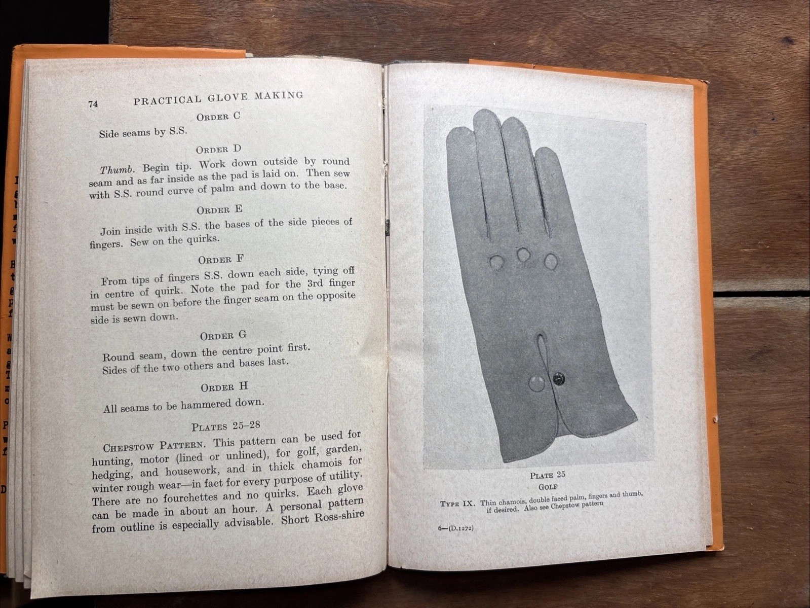 Practical Glove Making by Isabel M Edwards 1946