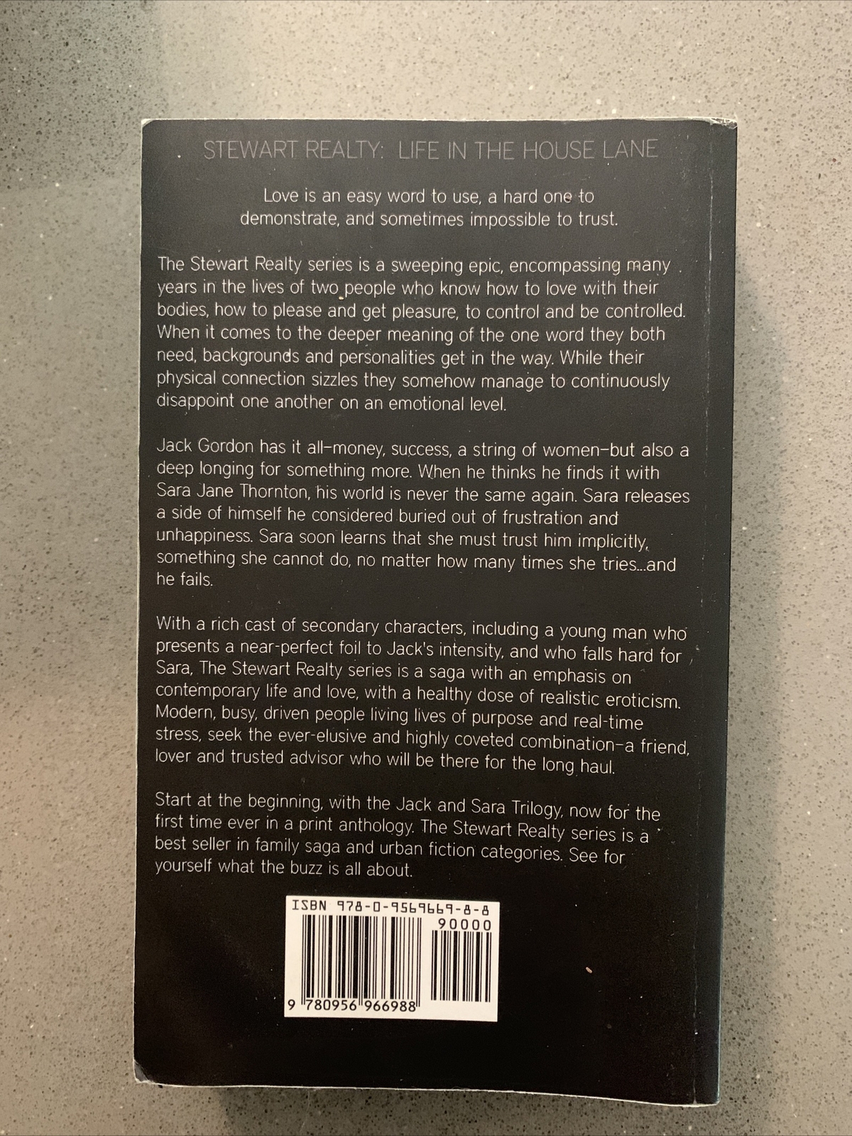 Stewart Realty Jack And Sara Trilogy PB by Liz Crowe 2014 SIGNED HTF