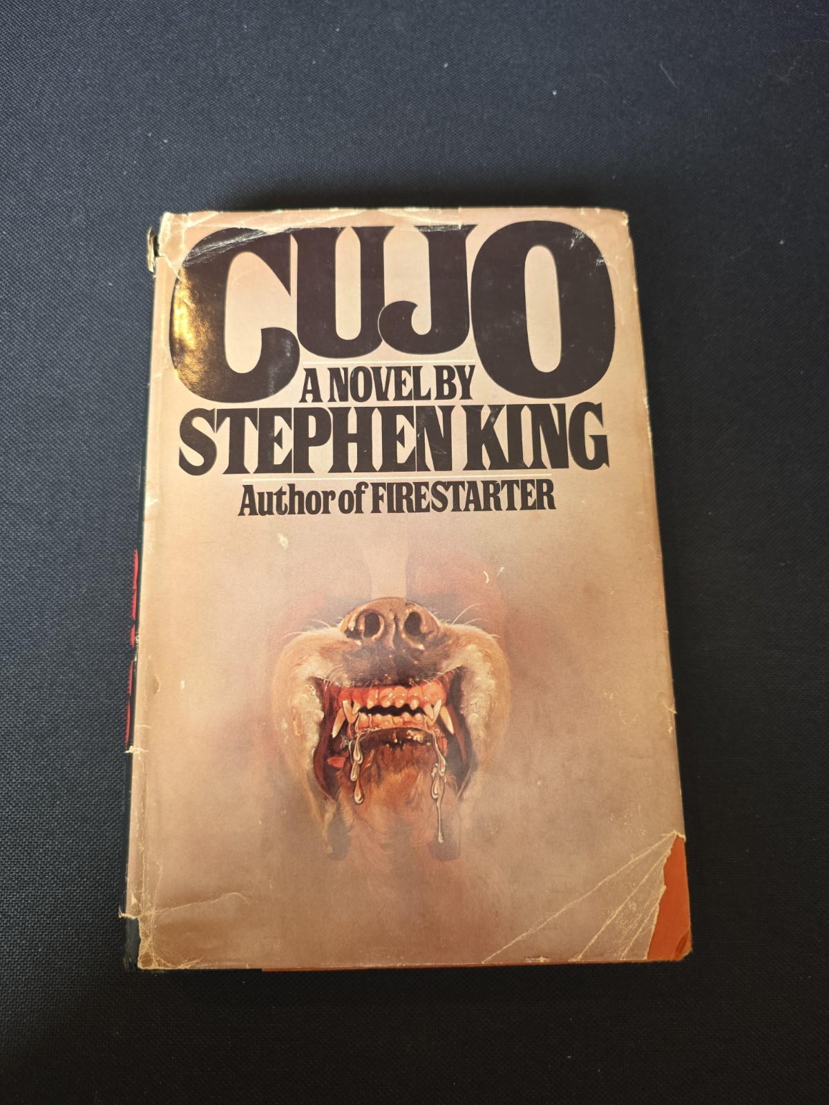 CUJO: A Novel by Stephen King (1981, Hardcover) Book Club Edition 1st VIKING