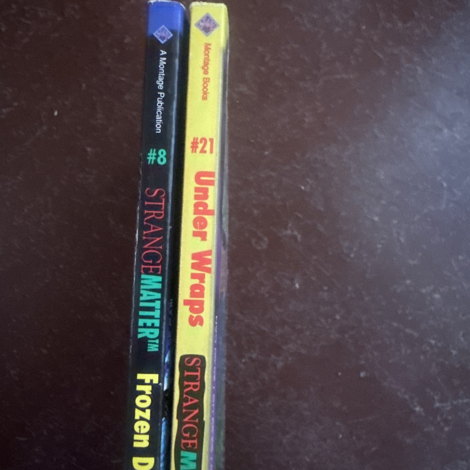 Strange Matter 1995-1996 PB Books (2) Engle & Barnes Volumes 8 and 21