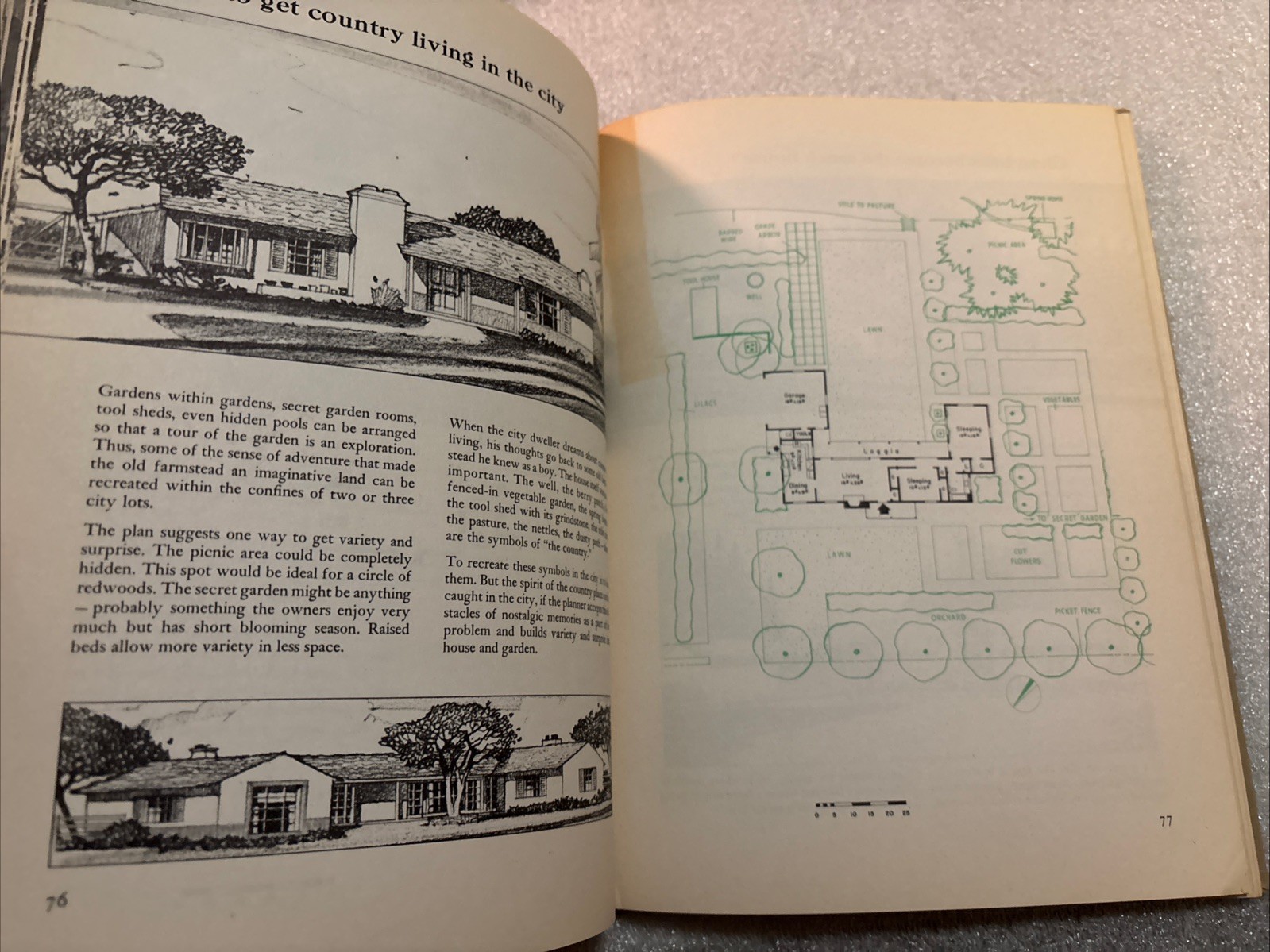 Western Ranch Houses by Sunset Magazine & Cliff May / 1955 5th Printing HC Book