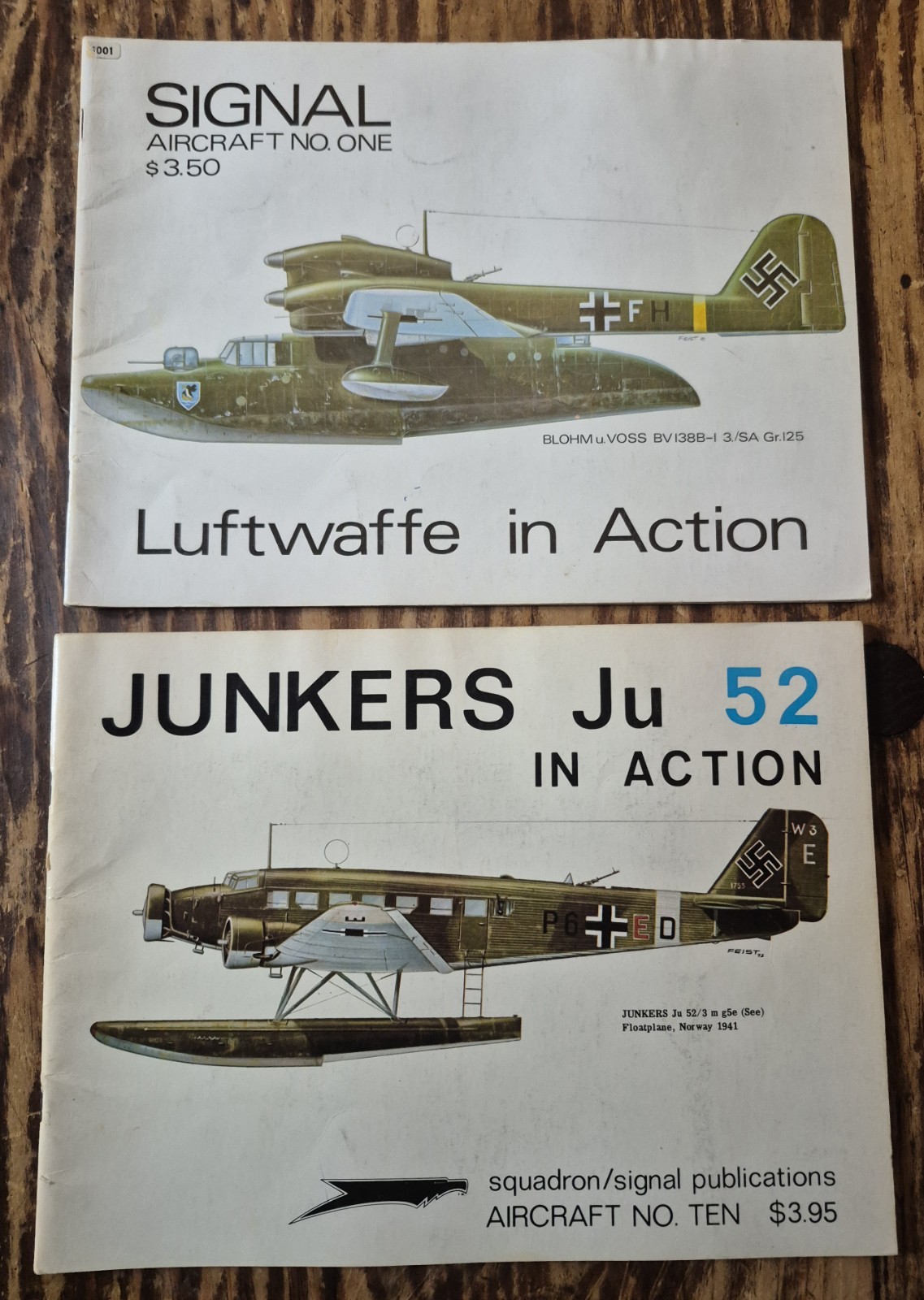 Lot Of 14 Squadron /Signal Publications German Aircraft, Tanks, U Boats