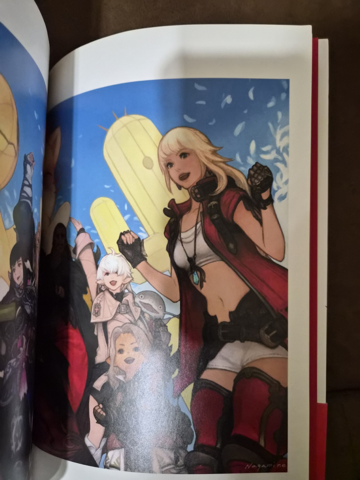 Final Fantasy XIV Stormblood Art of the Revolution Art Books (2) Square Enix 14