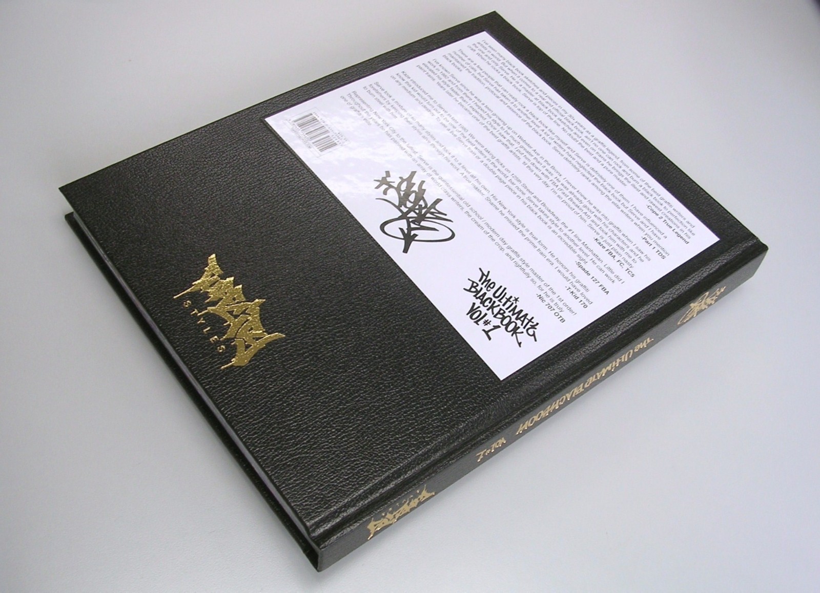 SERVE The Ultimate Black Book Vol. 1 Hardcover Bronx NY Graffiti