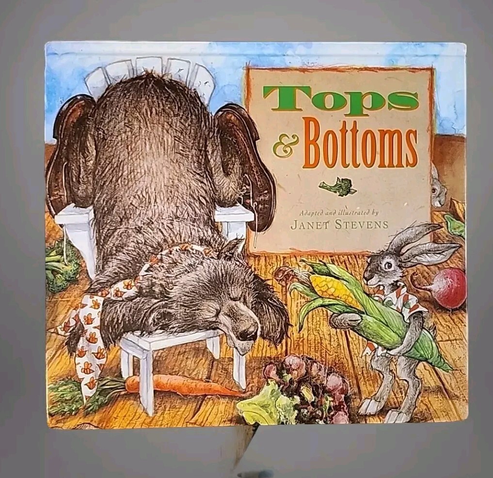 Time For Bed And Tops & Bottoms Kids Books