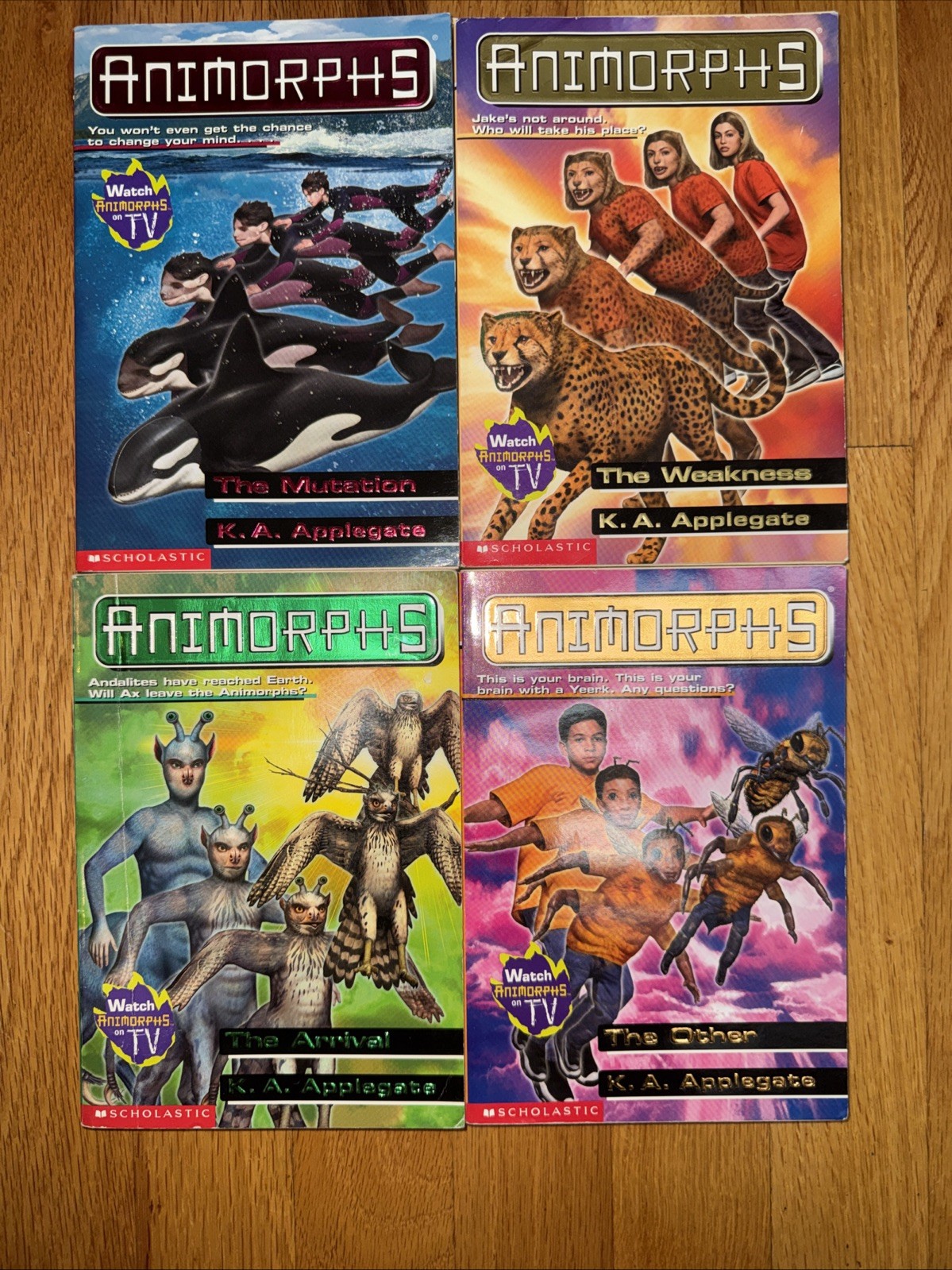 52 Animorphs Books K A Applegate Children’s Summer Reading