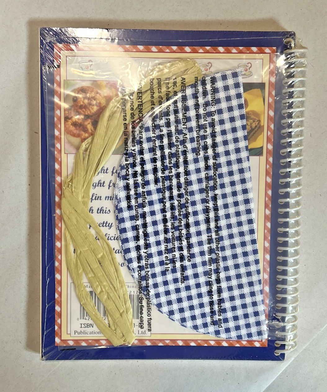Gifts from a Jar ~ Cookies and Muffins ~ New, Sealed ~ With Raffia and Fabric