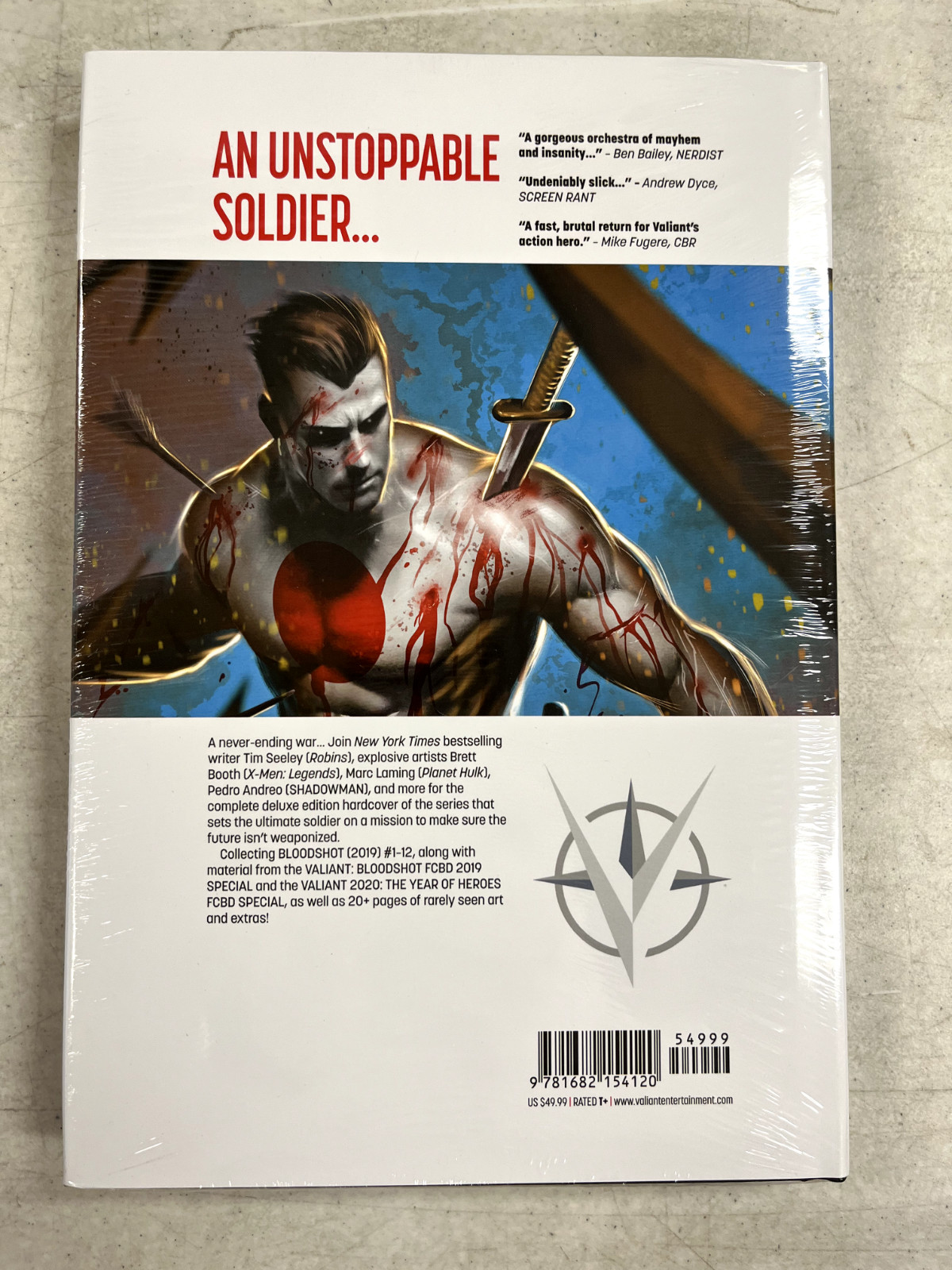 Bloodshot Tim Seeley Deluxe Edition Valiant Comics Hardcover HC New Sealed