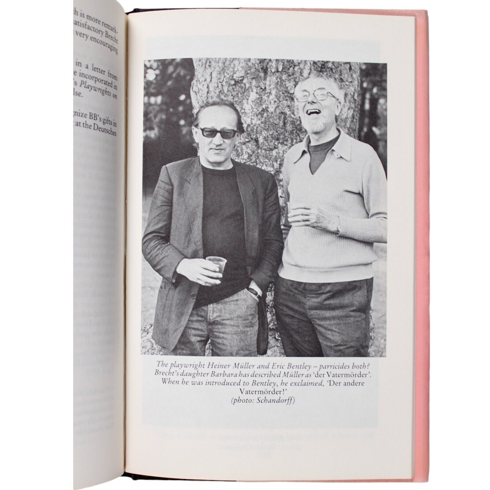 BERTOLT BRECHT MEMOIR PIRANDELLO ERIC BENTLEY SIGNED CRITIC THEATRE PLAYS SHAW