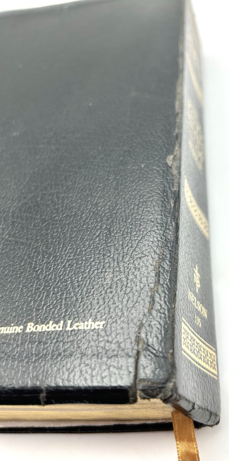 The King James Study Bible Black Bonded Leather Indexed Nelson 135 1988