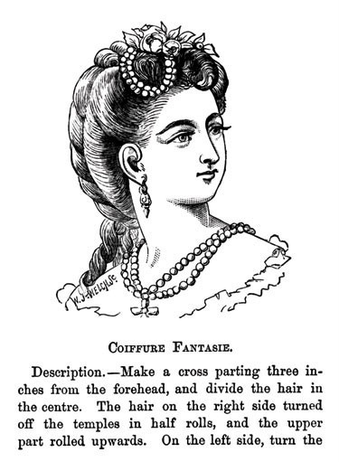 1886 Hairstyle Book (Vintage Victorian Hairstyling)