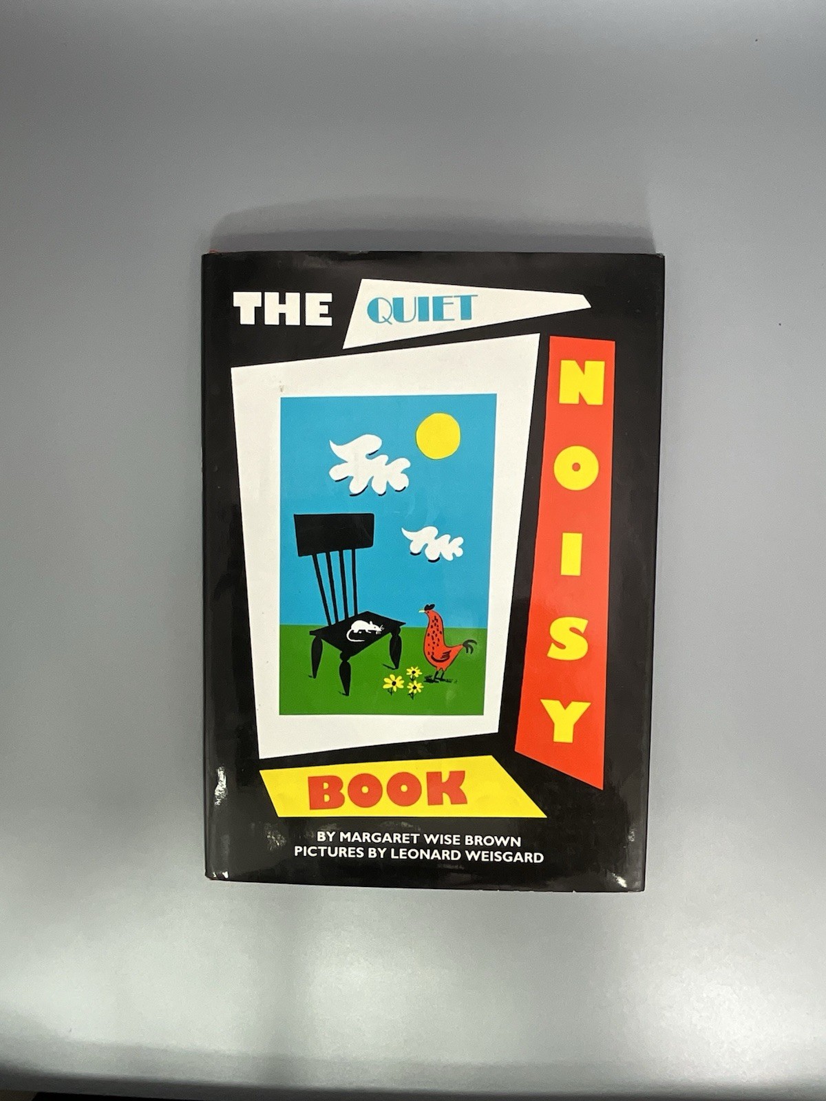 The Quiet Noisy Book Margaret Wise Brown Leonard Weisgard HC Childrens Book