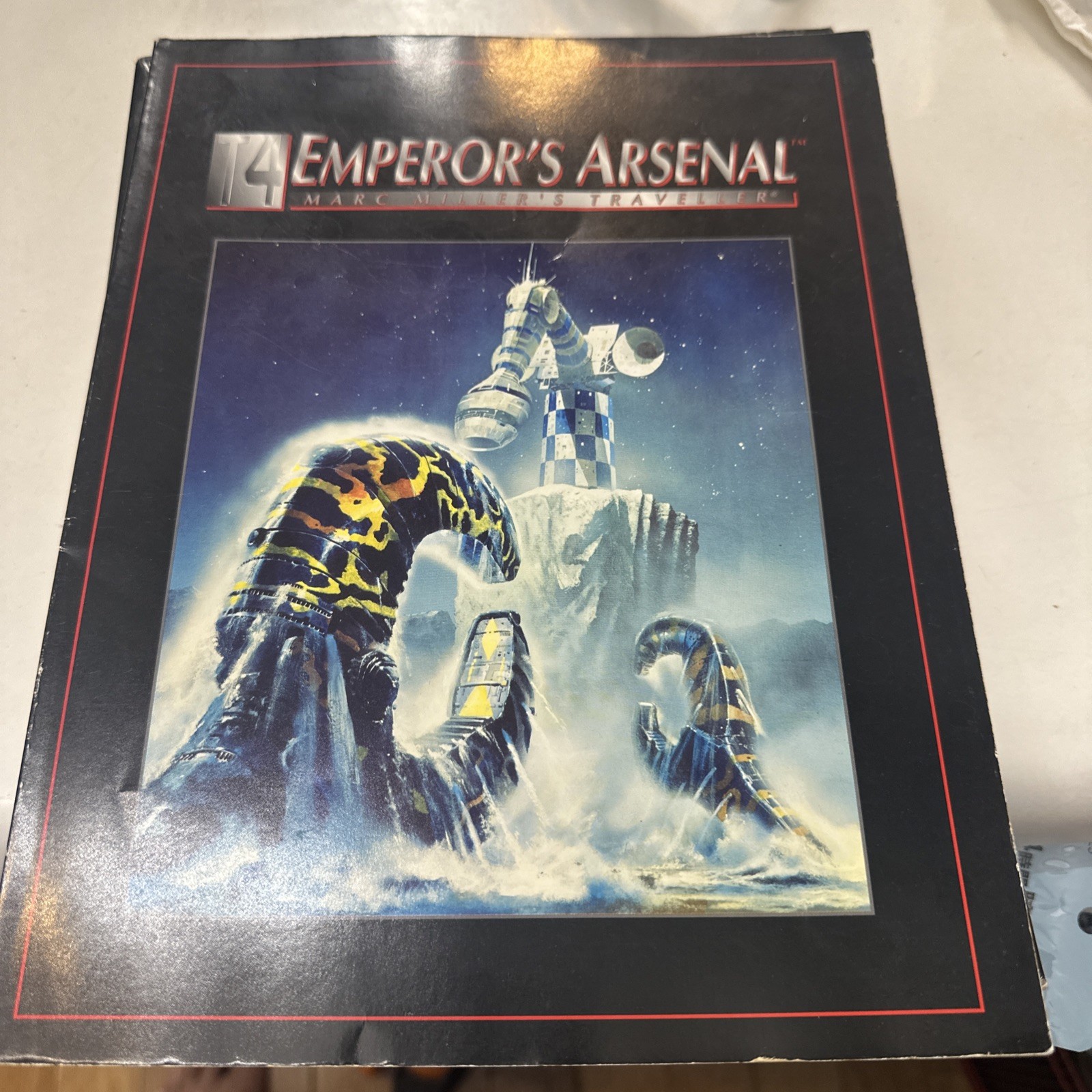EMPEROR’S ARSENAL TRAVELLER ROLE PLAYING GAME T4 RPG Marc Miller Excellent 1997