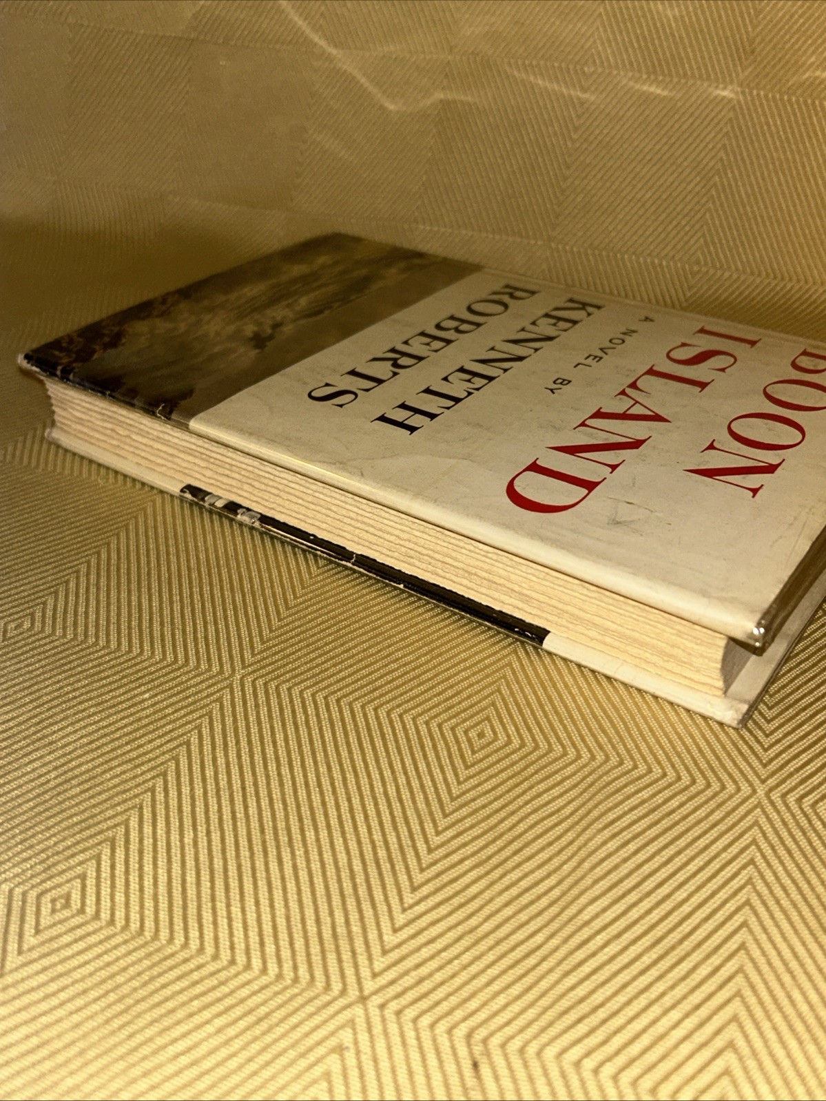 Boon Island Kenneth Roberts 1956 1st Edition HC Nice DJ Mylar Cover Book Ex++