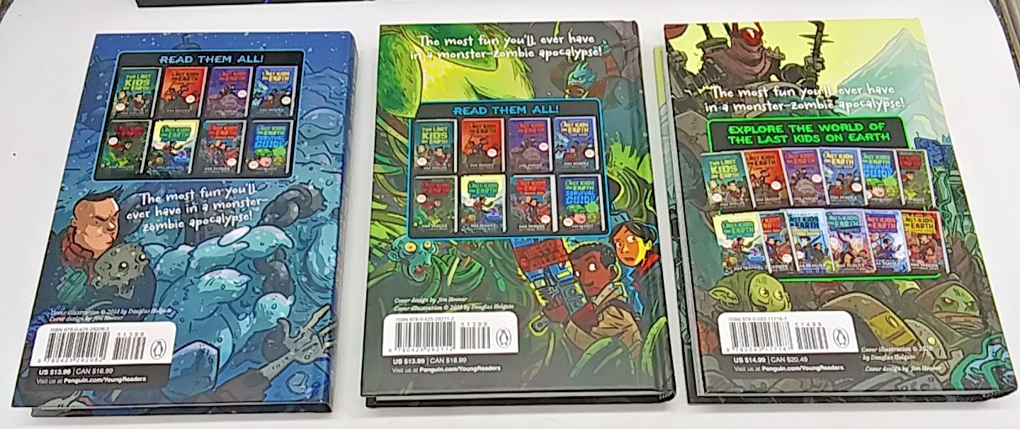 Lot Of 6 The Last Kids on Earth Books 1-5.5 Max Brallier Hardcover VGC!! NETFLIX
