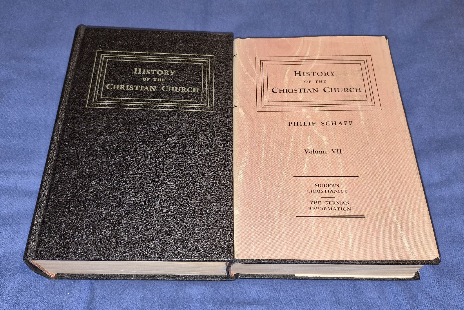 History of the Christian Church Vol 1 2 3 7 Schaff – Hardcover Lot Eerdmans 1950