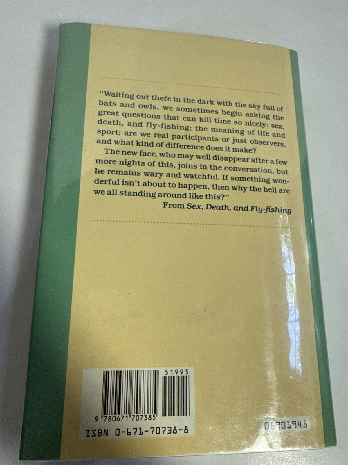 Sex, Death, and Fly-Fishing ~ Gierach, John
