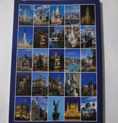 Budapest Hungary Paperback Book 64 Pages 9.25 X 6.5 inches