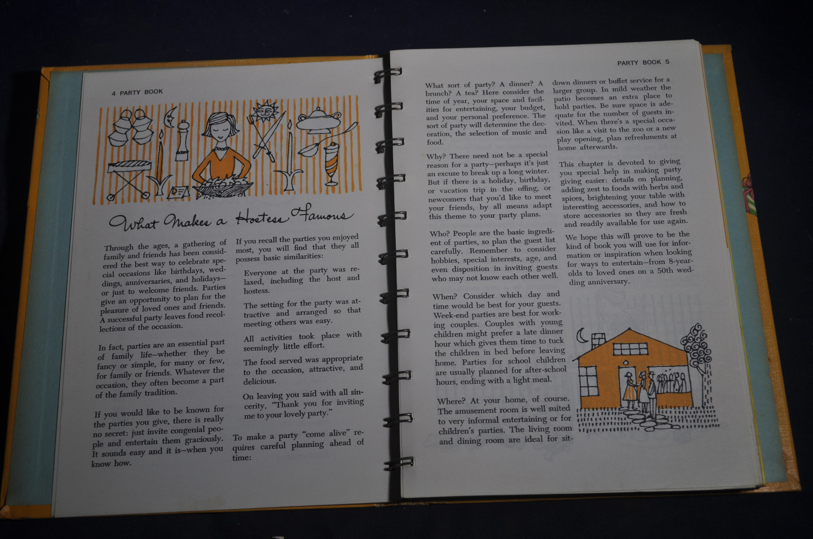 1960 *FIRST* Betty Crockers Party Book