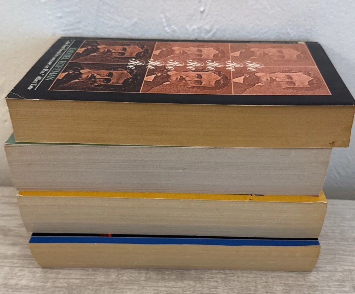 4 Lot Different Authors Fictions