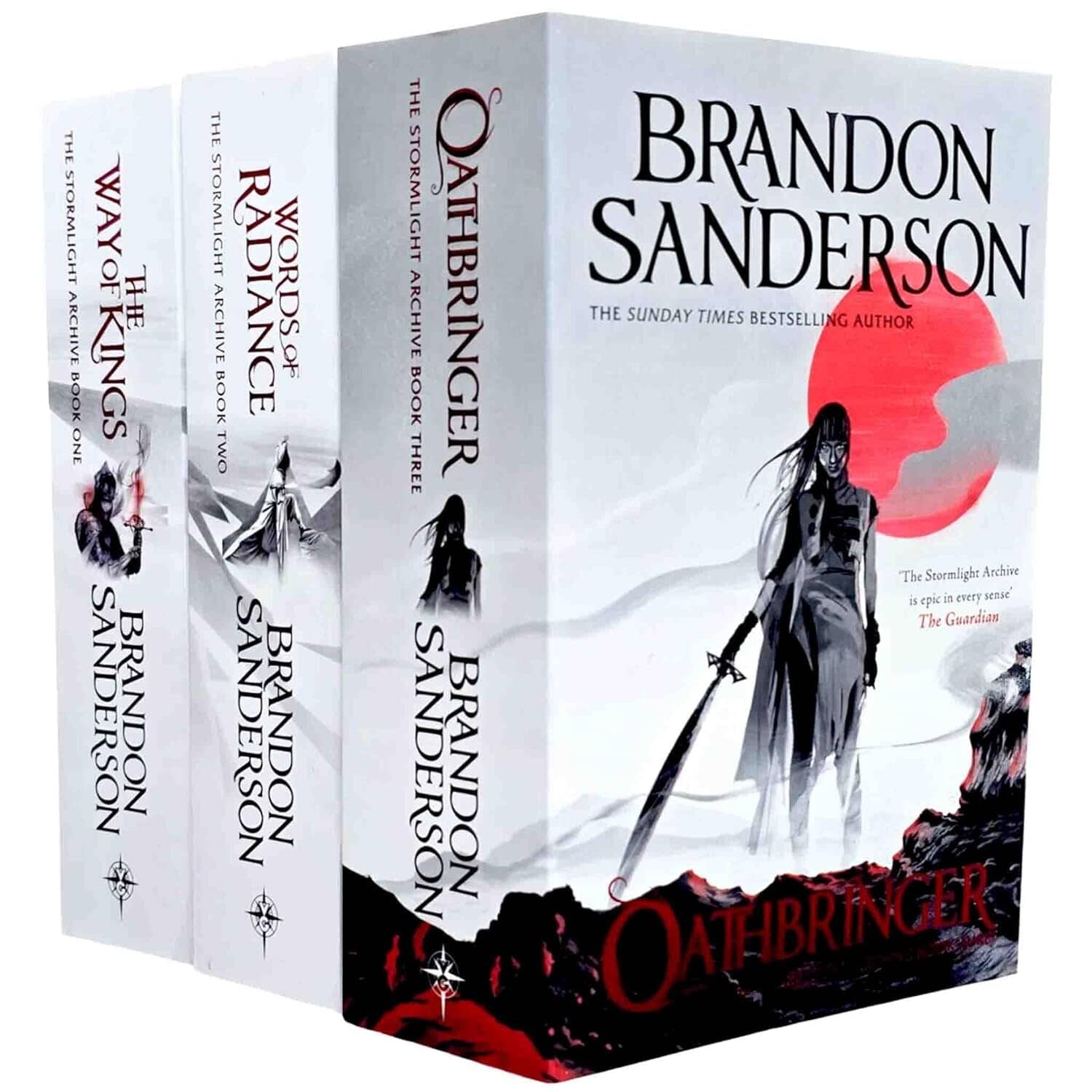 The Stormlight Archive Series By Brandon Sanderson (Book 1-3) 3 Books – PB