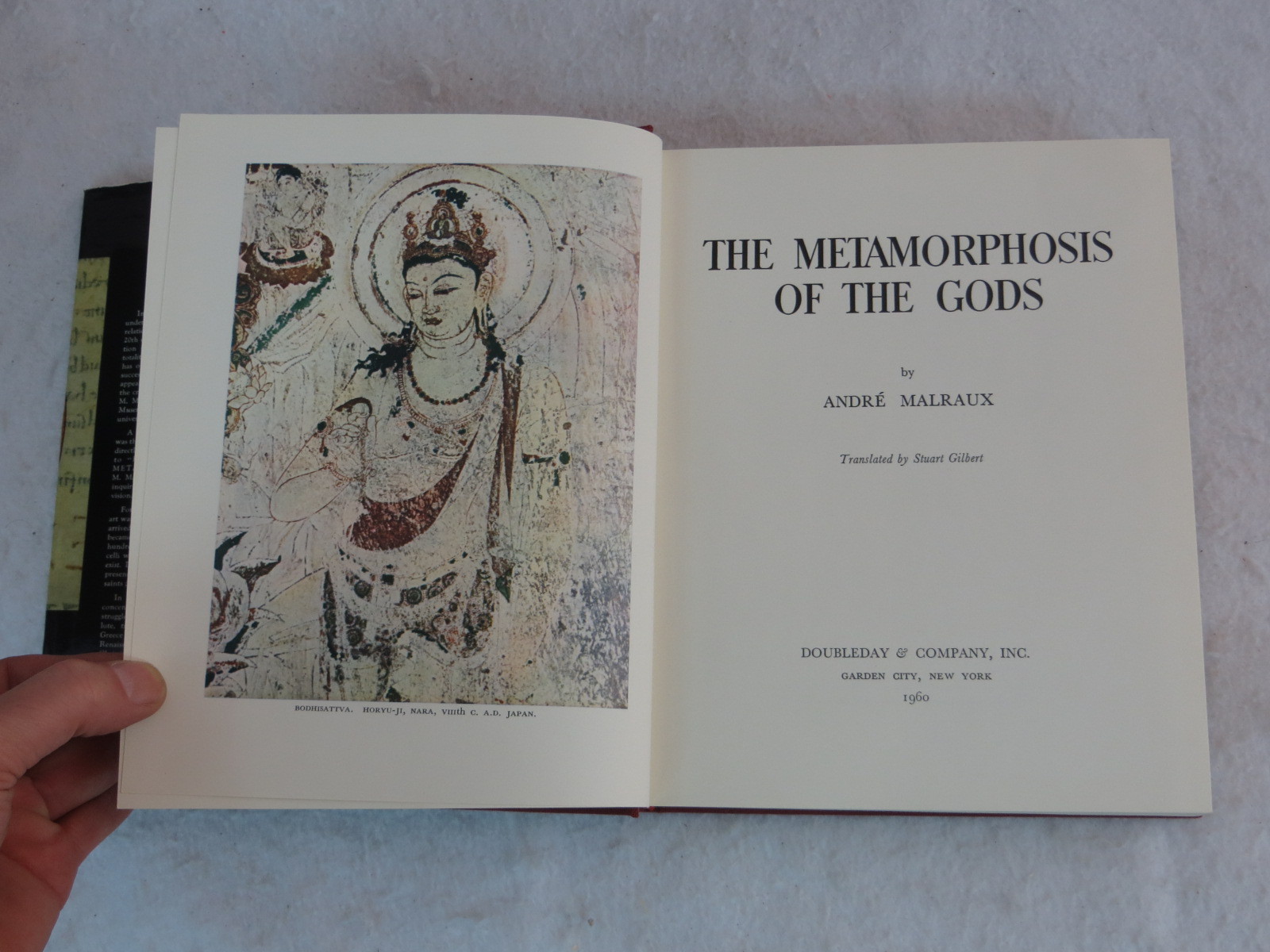 Andre Malraux THE METAMORPHOSIS OF THE GODS 1960 1stEd HC/SC Illust’d