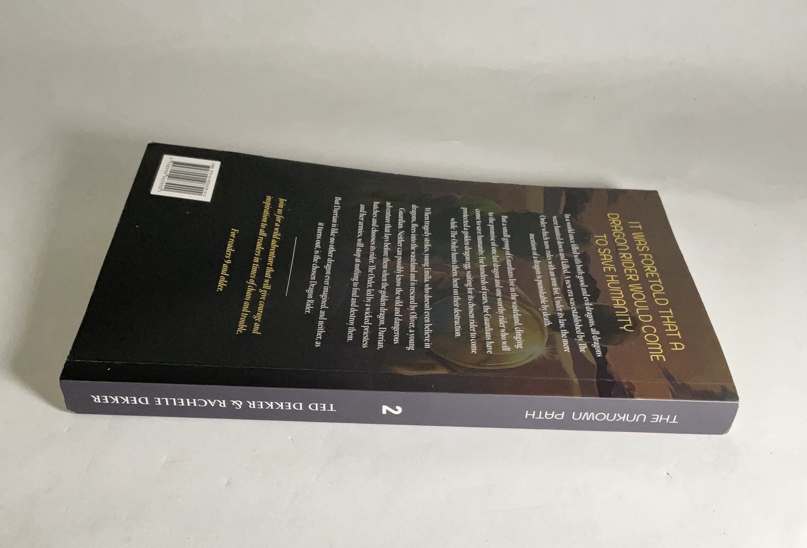 NEW The Dragon Rider Who Saved the World. #2 THE UNKNOWN PATH. Ted Dekker. 2024