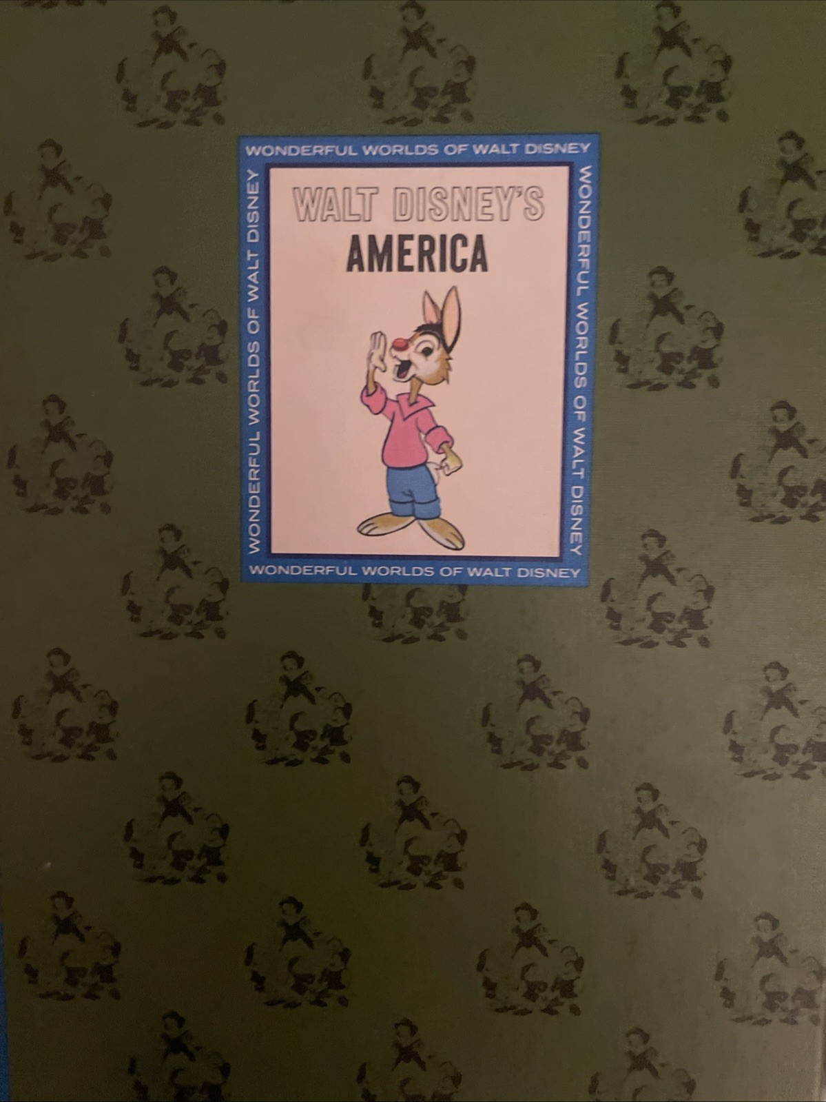 1965 The Wonderful Worlds of Walt Disney 4 Book Boxed Set Golden Press Vintage