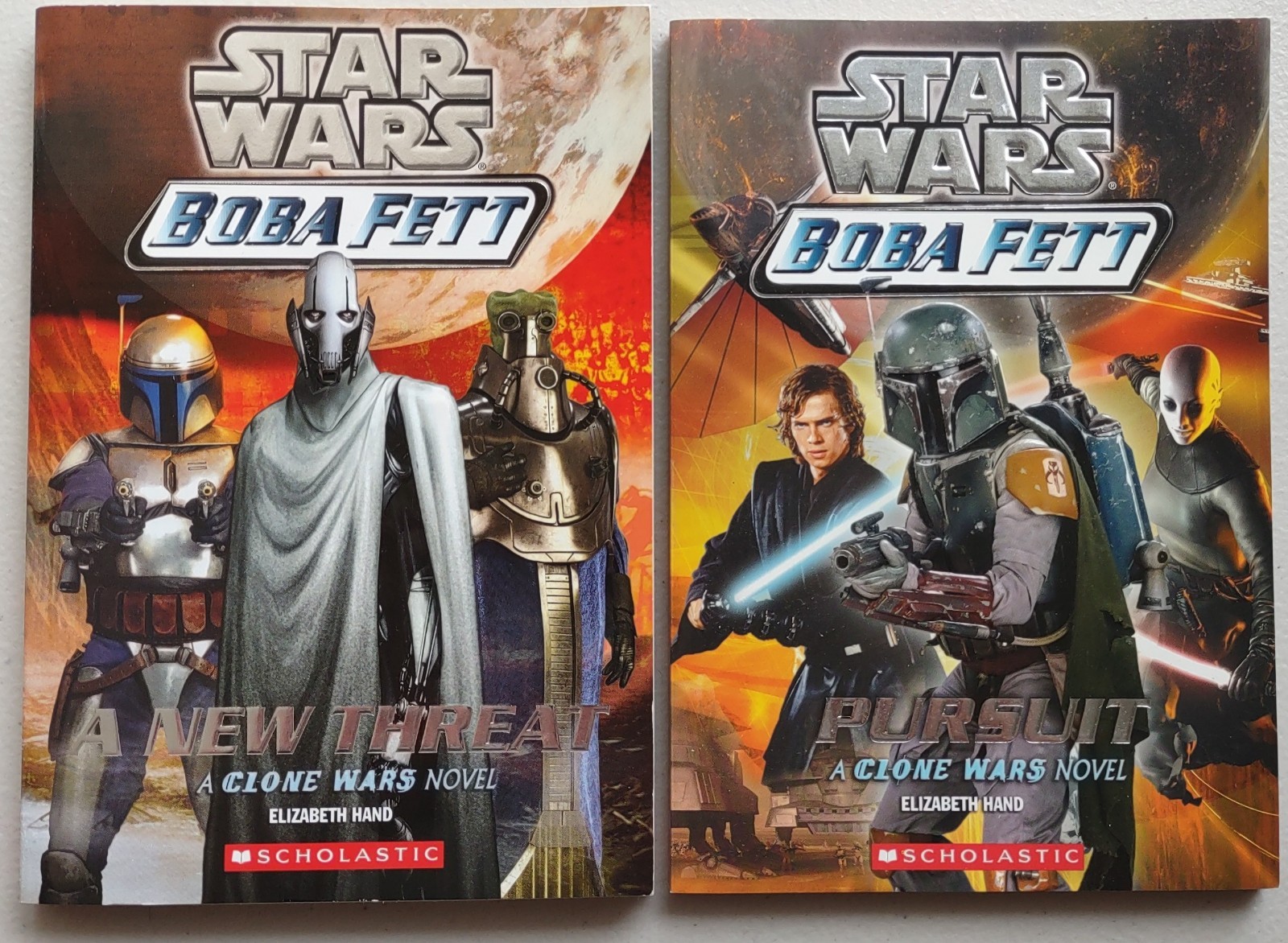Star Wars Boba Fett book lot of 6 books – 1 2 3 4 5 6