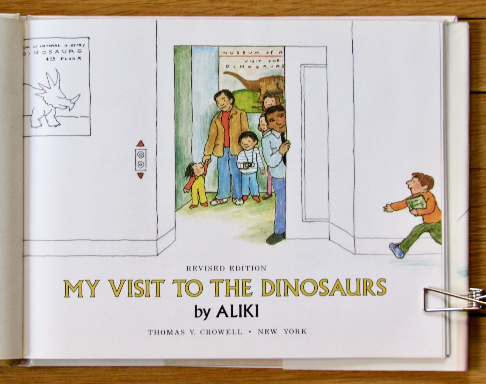MY VISIT TO THE DINOSAURS by Aliki 1985 Let’s Read and Find Out Science EXC L1