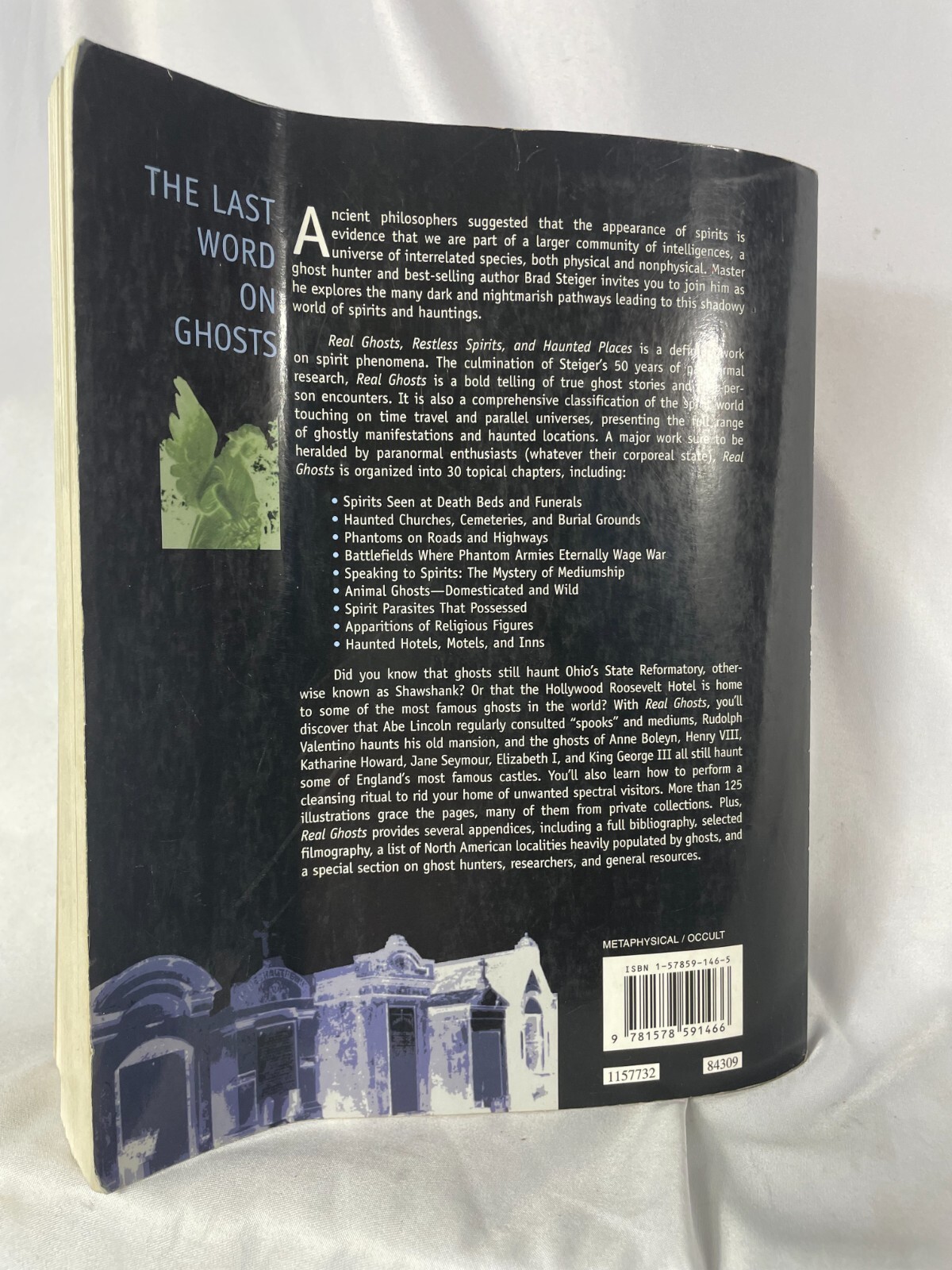 Real Ghosts, Restless Spirits, and Haunted Places by Brad Steiger (2003,…