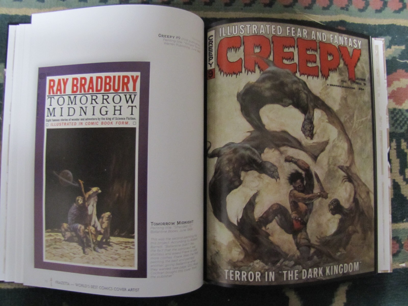 Frazetta-World’s Best Comic Cover Artist Slipcased LTD edition w/ bonus 16 pages