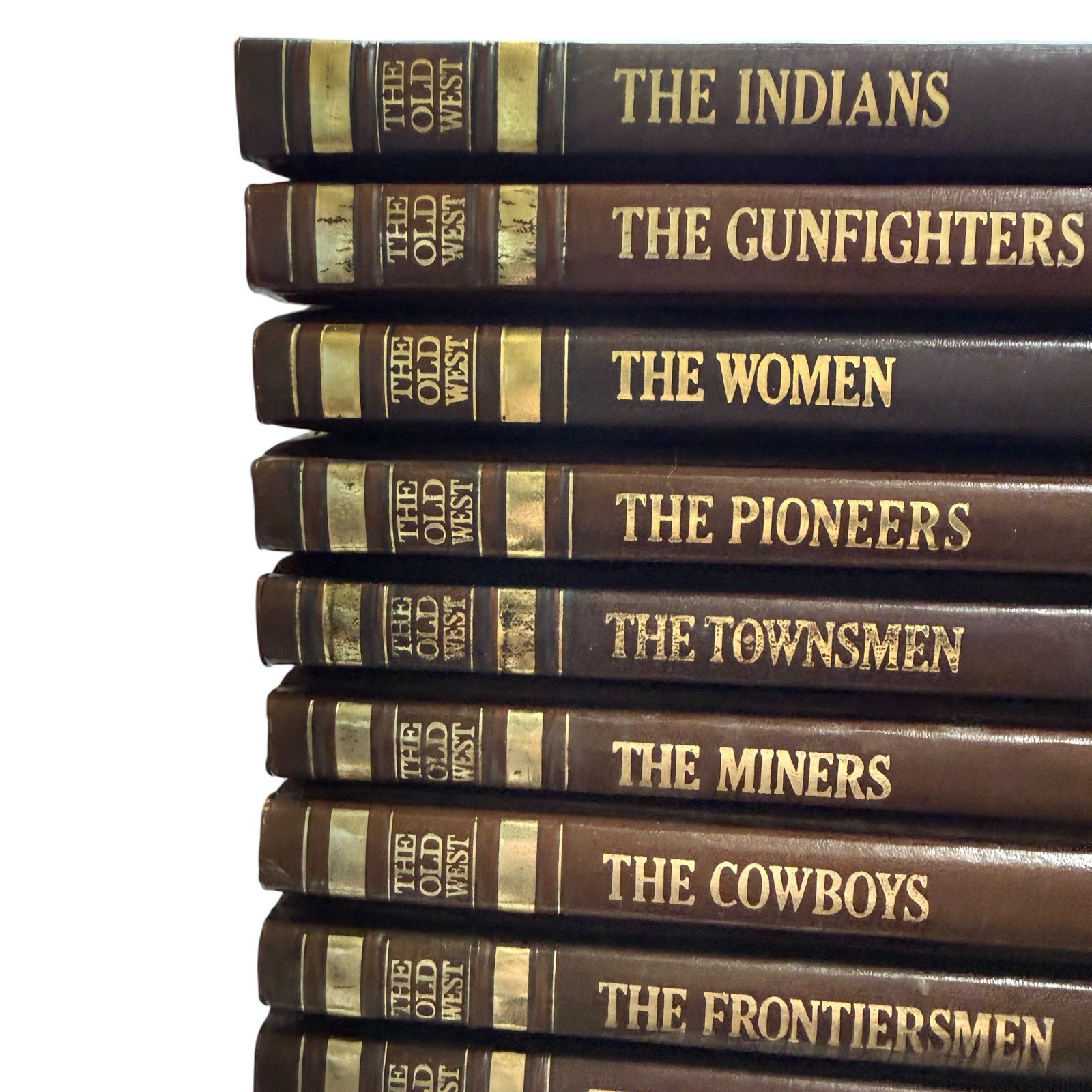 Time Life Series The Old West Leatherette Hardcovers Wild History Lot of 20 1970