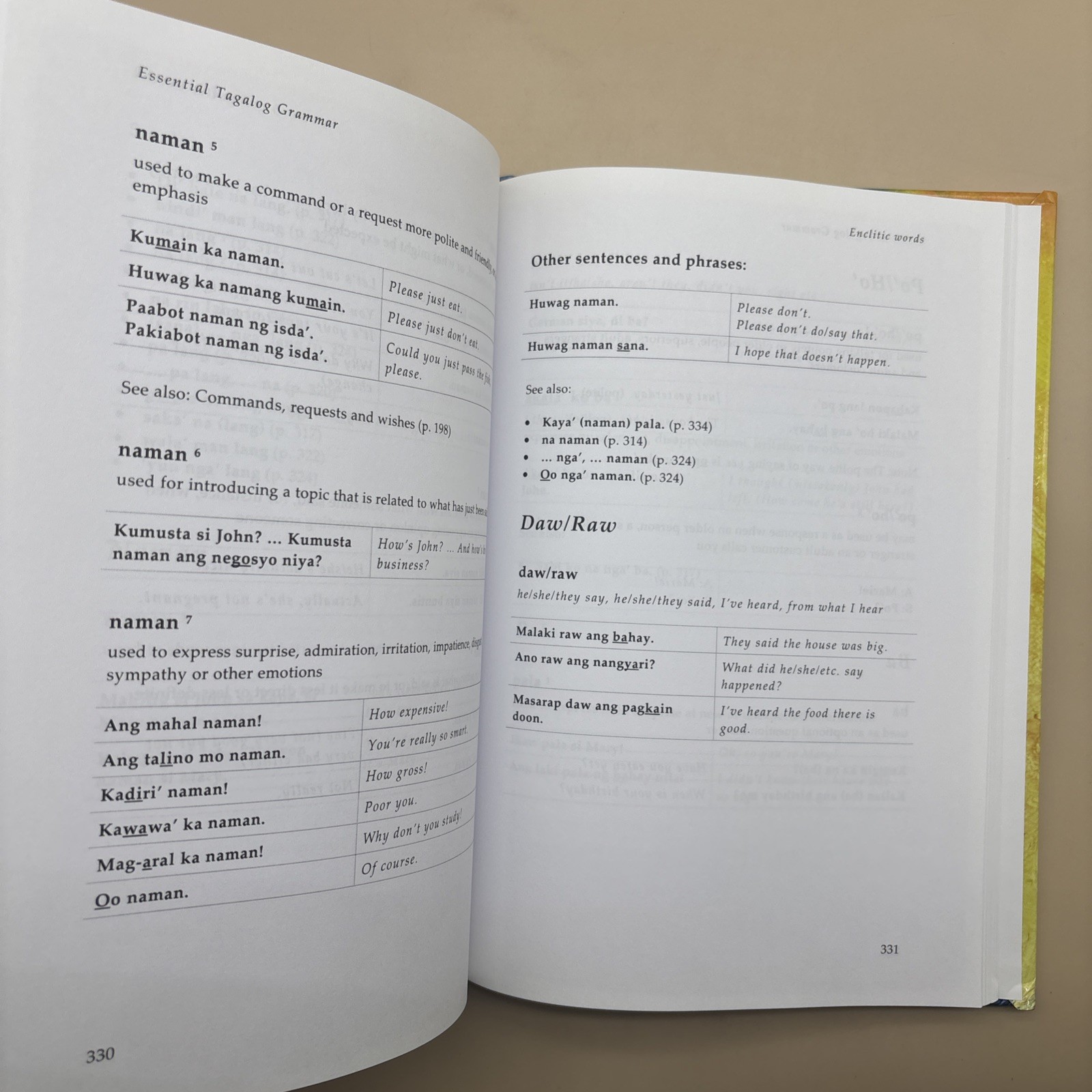 Essential Tagalog Grammar Fiona De Vos 2nd Edition Language Study Hardcover Book