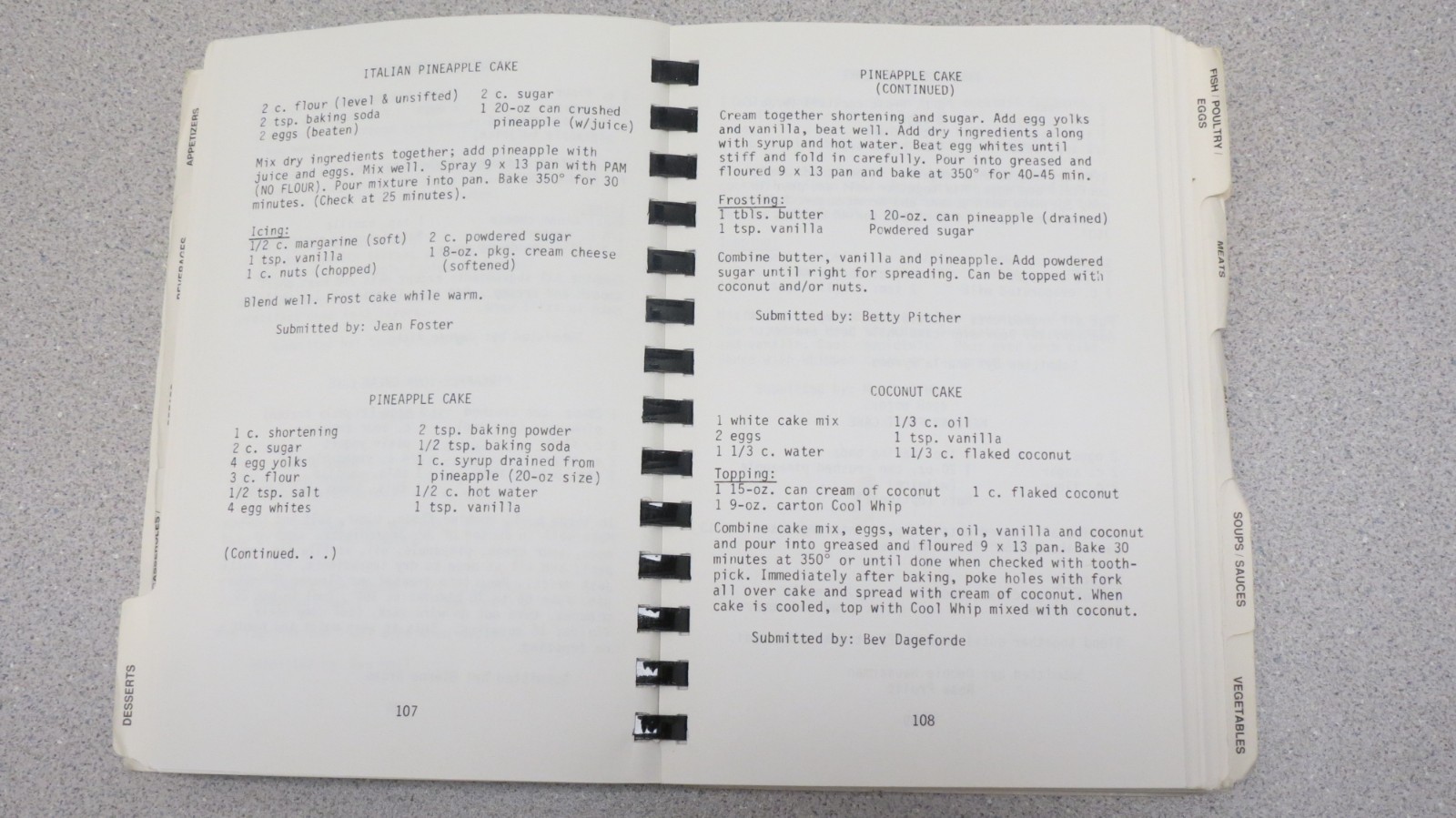 Cessna Employees’ Cookbook – rare – 500+ pages