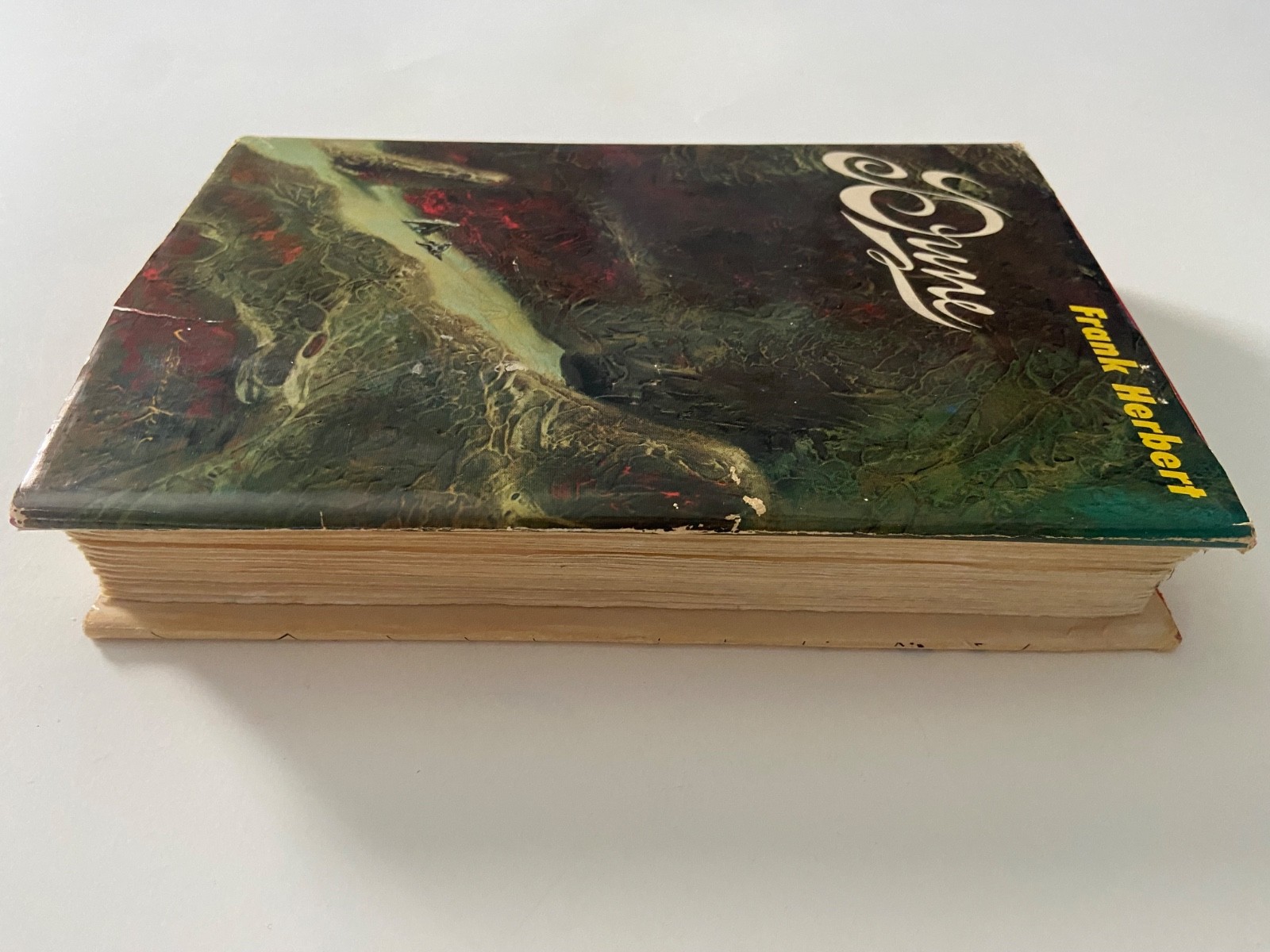Dune Frank Herbert 1965 BCE Book Club Edition HCDC Gutter Code 43Q