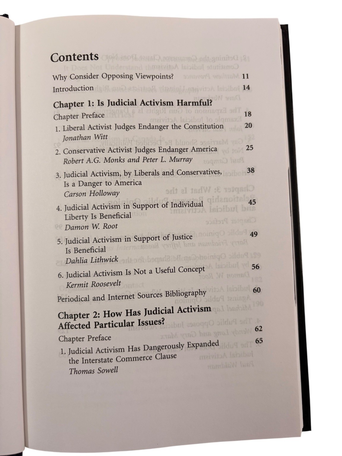 Judicial Activism Noah Berlatsky 2012 Opposing Viewpoints Series Greenhaven