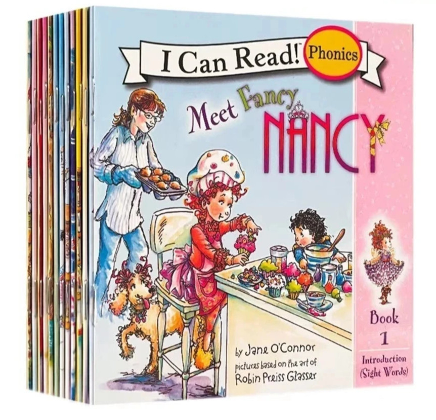 I Can Read With Fancy Nancy Fantastic Phonics Fun! 12-Book Set (paperback)