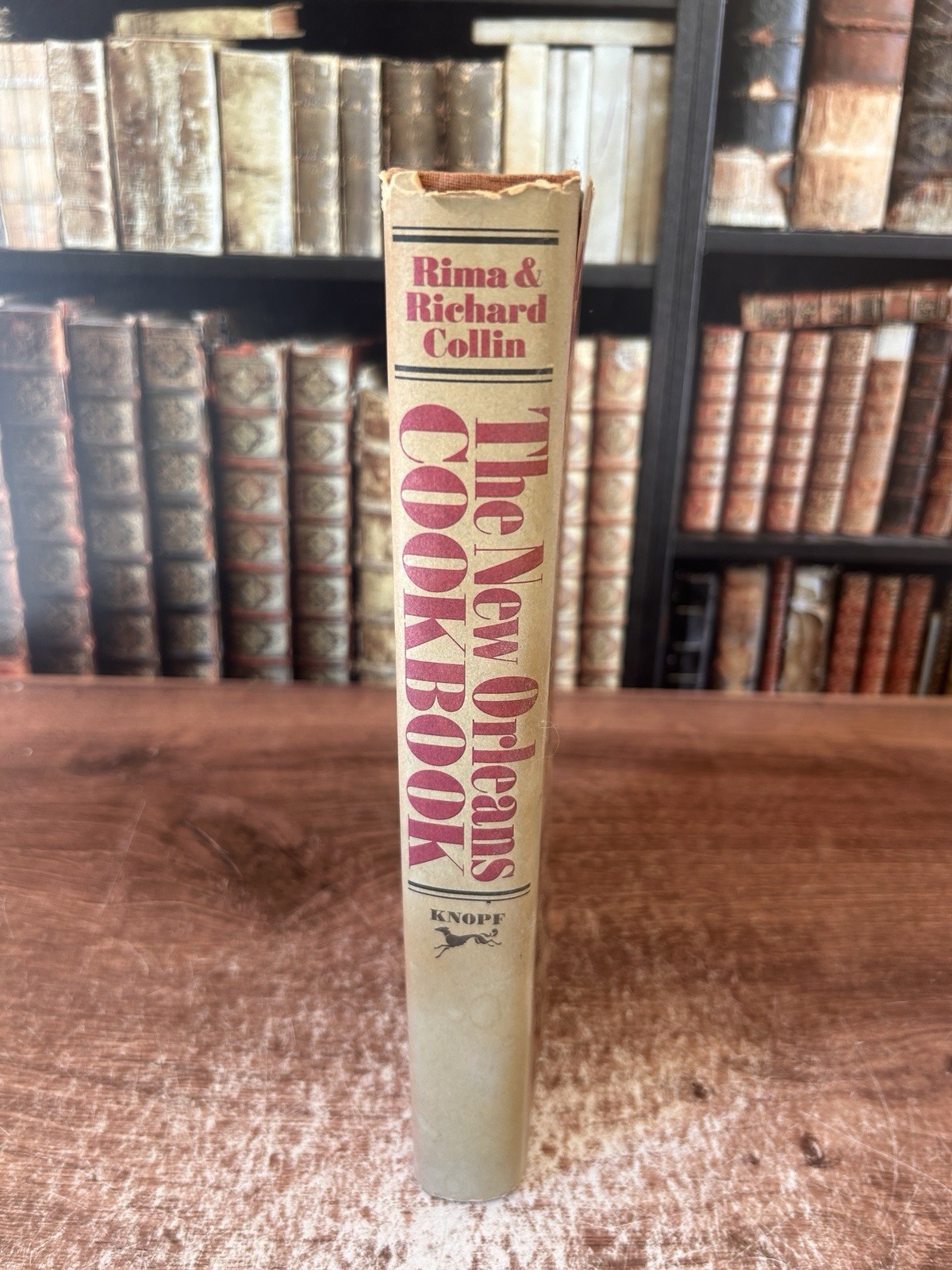 The New Orleans Cookbook by Rima Collin 1975 First Edition Hardcover Book w/ DJ