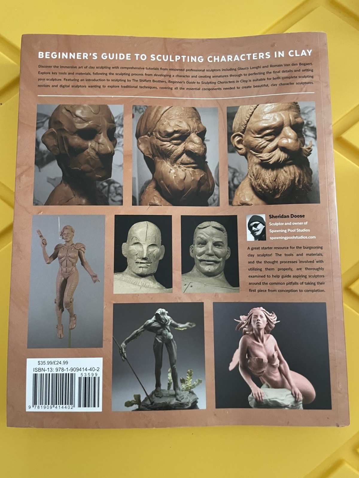 3dtotal Publishing Beginner’s Guide to Sculpting Characters in Clay Art 2017 PB